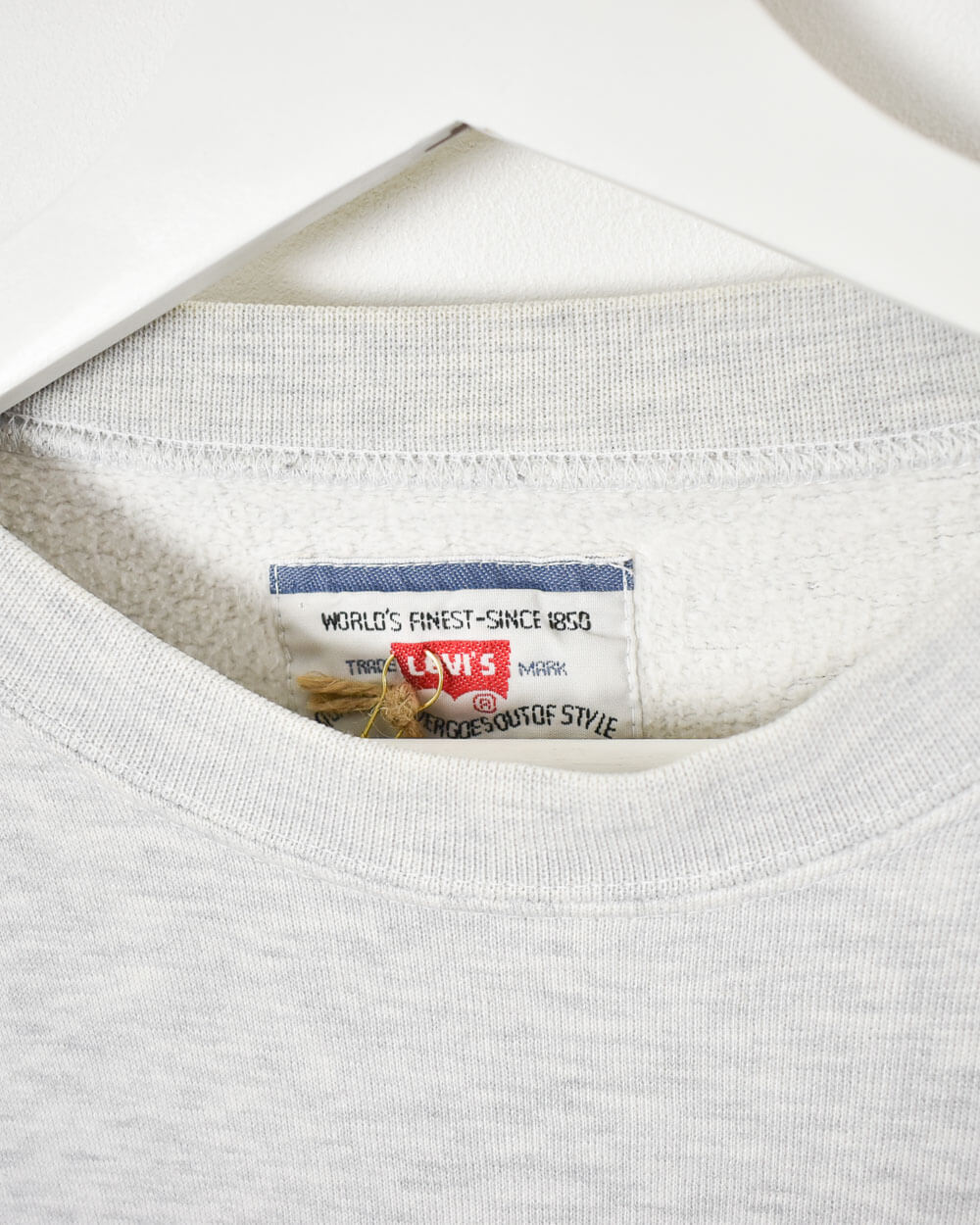 Stone Levi Strauss & Co America's Jeans Sweatshirt - Large