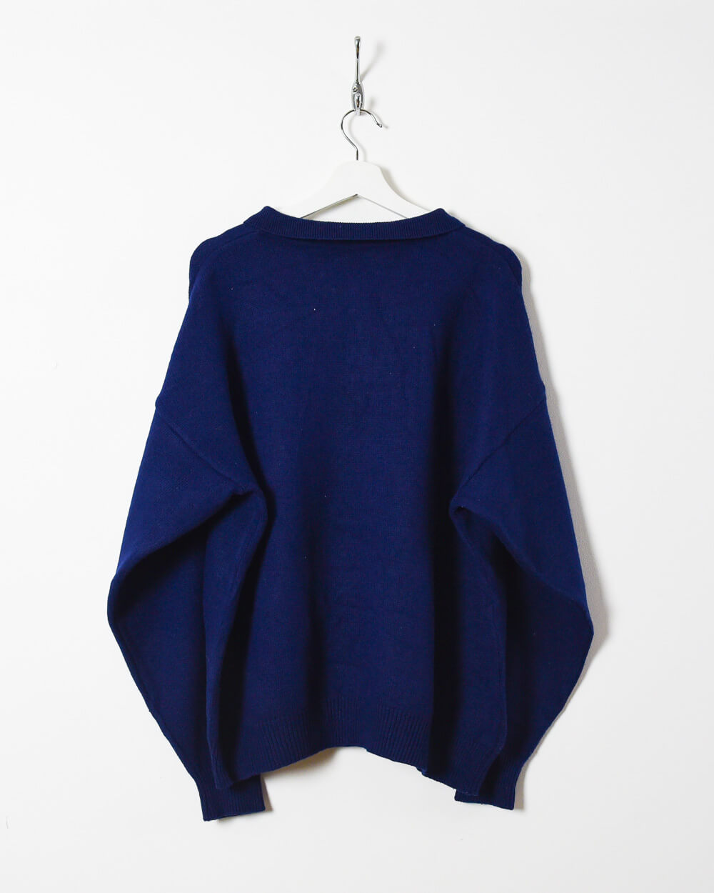 Navy Puma Knitted Sweatshirt - Large