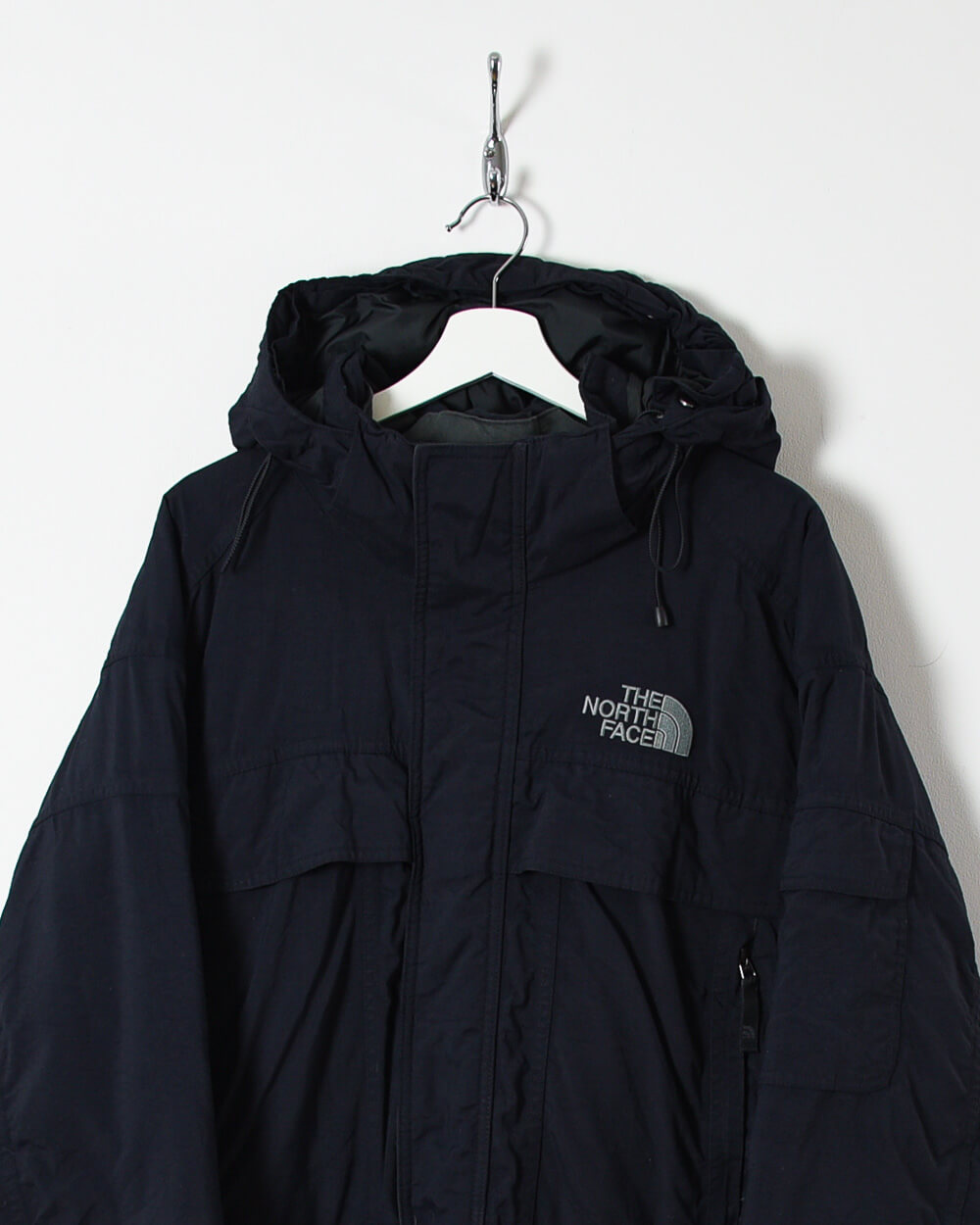 Black The North Face Hooded Parka Jacket - Large