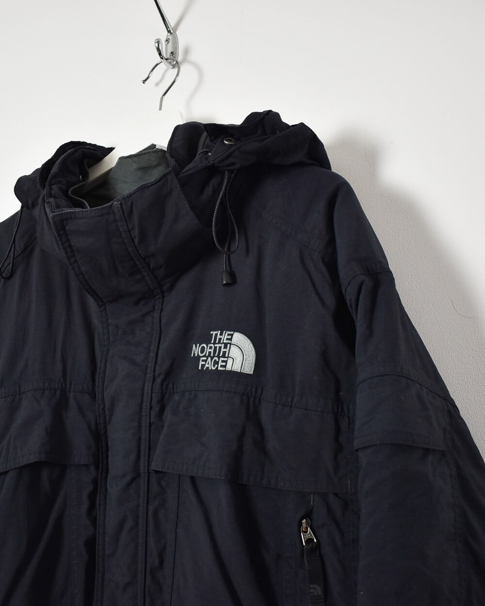 Black The North Face Hooded Parka Jacket - Large