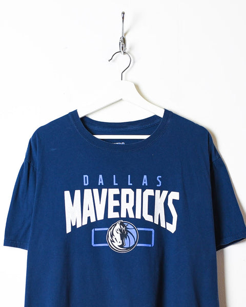Vintage 00s Navy NBA Dallas Mavericks T-Shirt - X-Large Cotton– Domno  Vintage