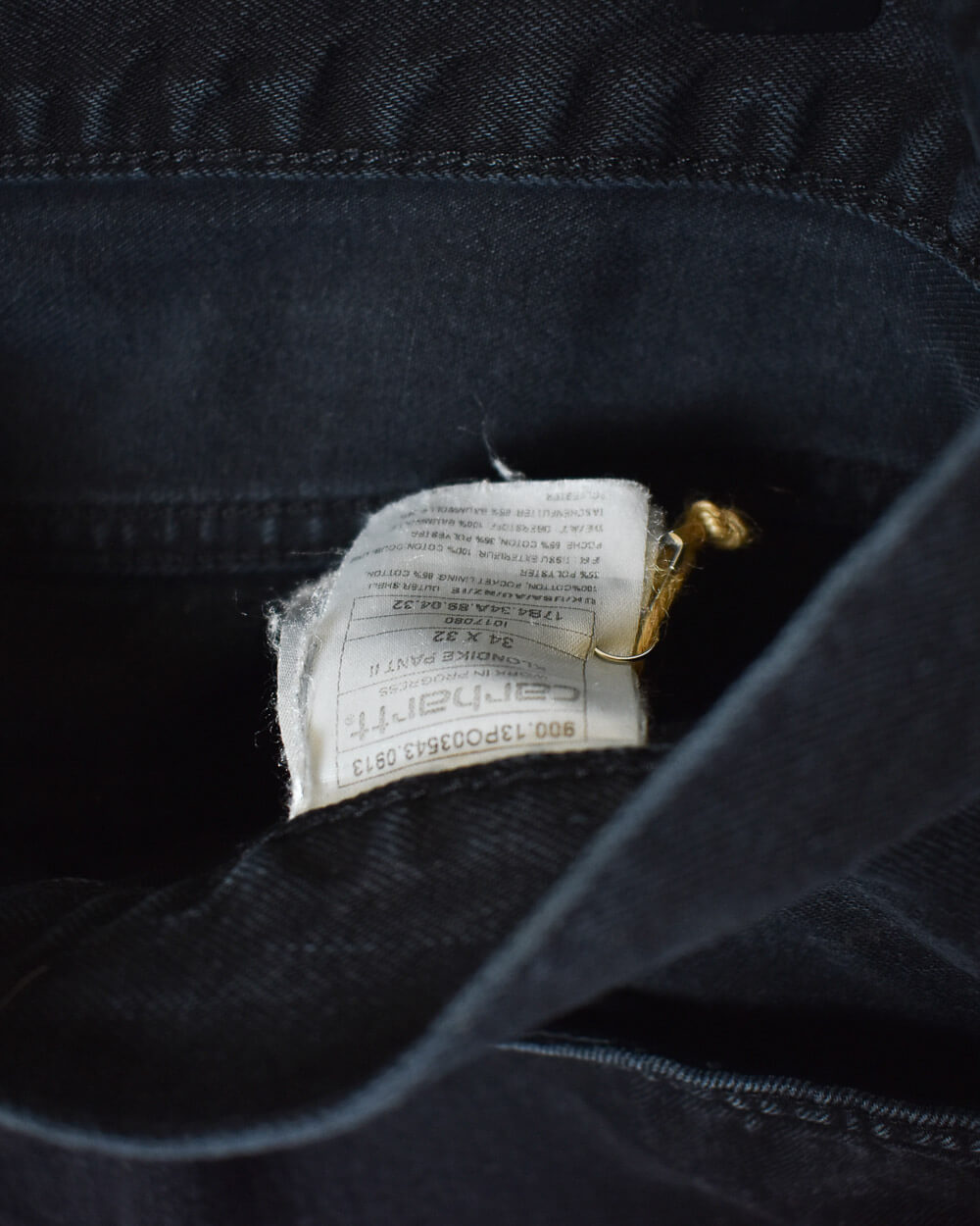 Black Carhartt Jeans - W34 L32