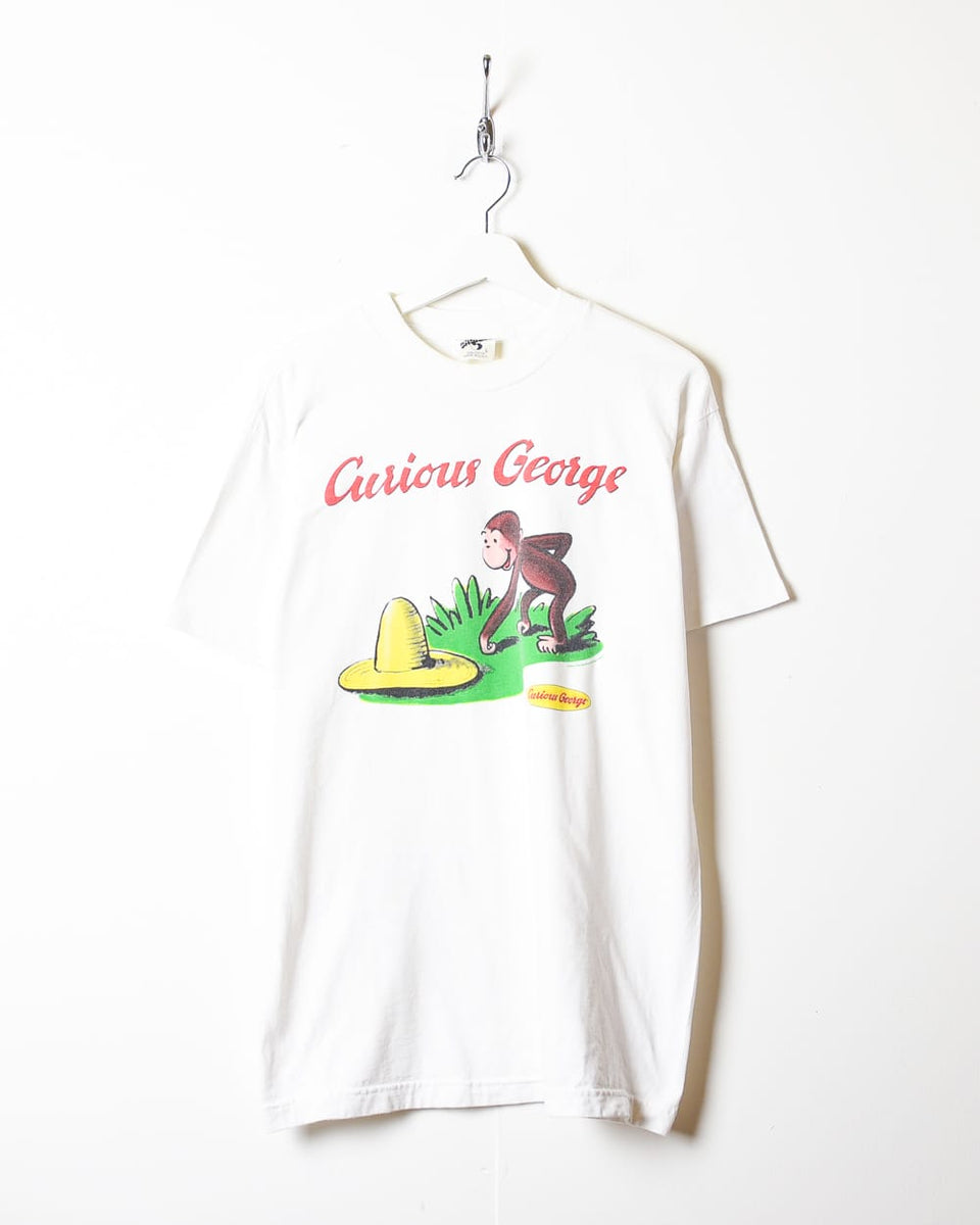 90s curious George shirt size large ( secondhand) – 1980somethingco