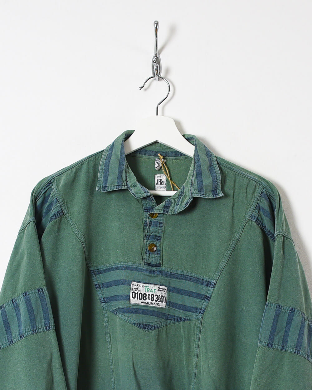 Green Vintage JFGee Traf Sweatshirt - X-Large