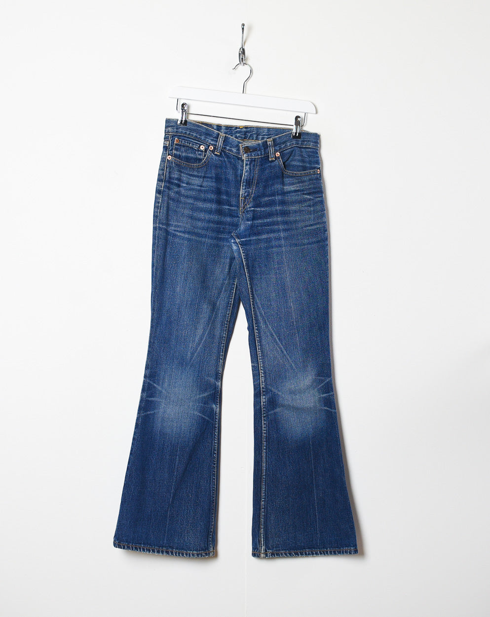 Navy Levi's Flared Jeans - W28 L32