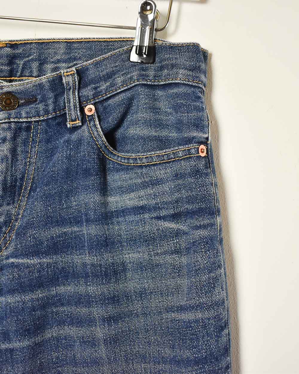 Navy Levi's Flared Jeans - W28 L32