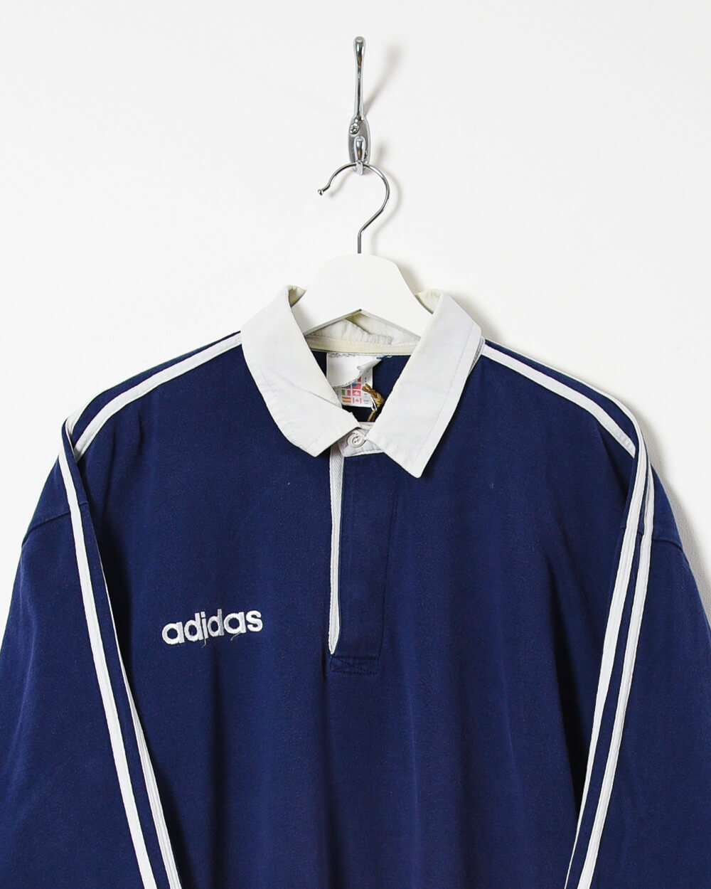 Navy Adidas Sweatshirt - Large