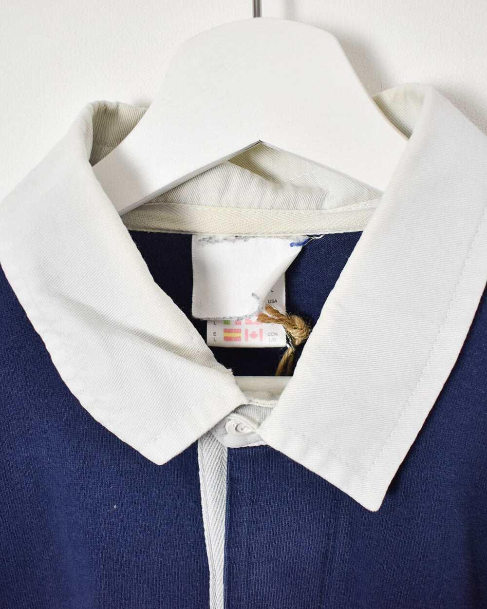 Navy Adidas Sweatshirt - Large