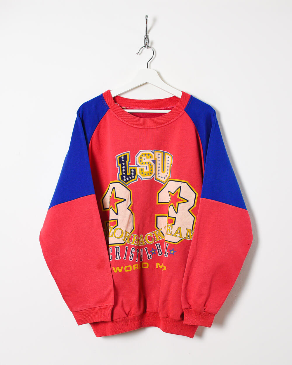 Red LSU Razorback Team Sweatshirt - Large