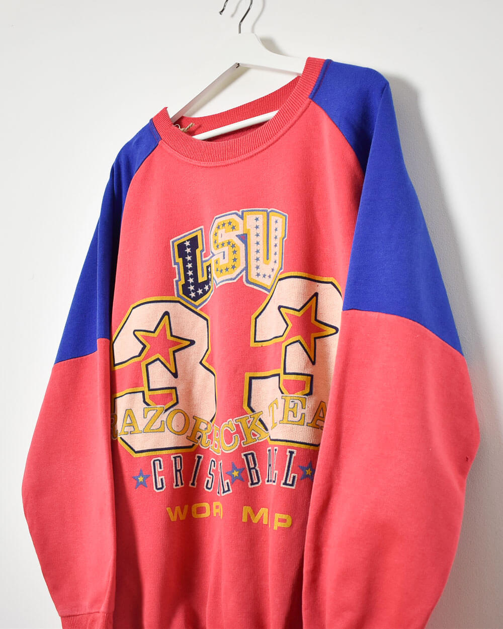 Red LSU Razorback Team Sweatshirt - Large