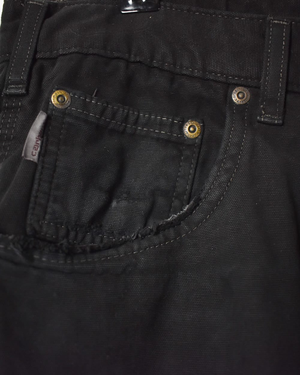 Black Carhartt Carpenter Jeans - W30 L29