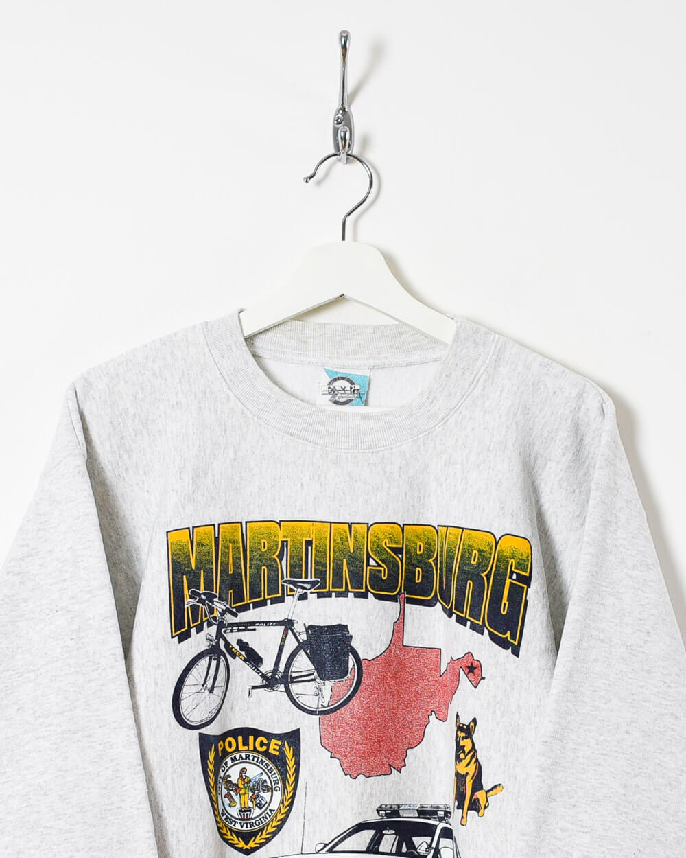 Stone Martinsburg West Virginia Police Sweatshirt - Medium