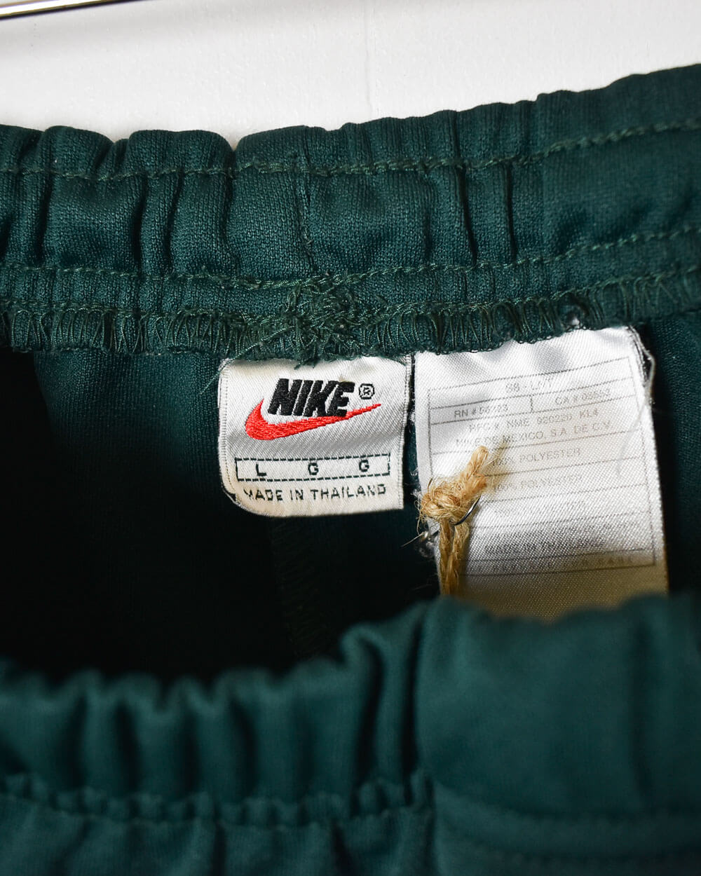 Green Nike Tracksuit Bottoms - W36 L32