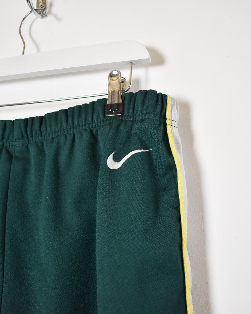 Green Nike Tracksuit Bottoms - W36 L32