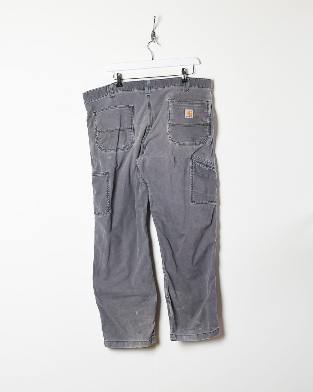 Grey Carhartt Double Knee Carpenter Jeans - W40 L30