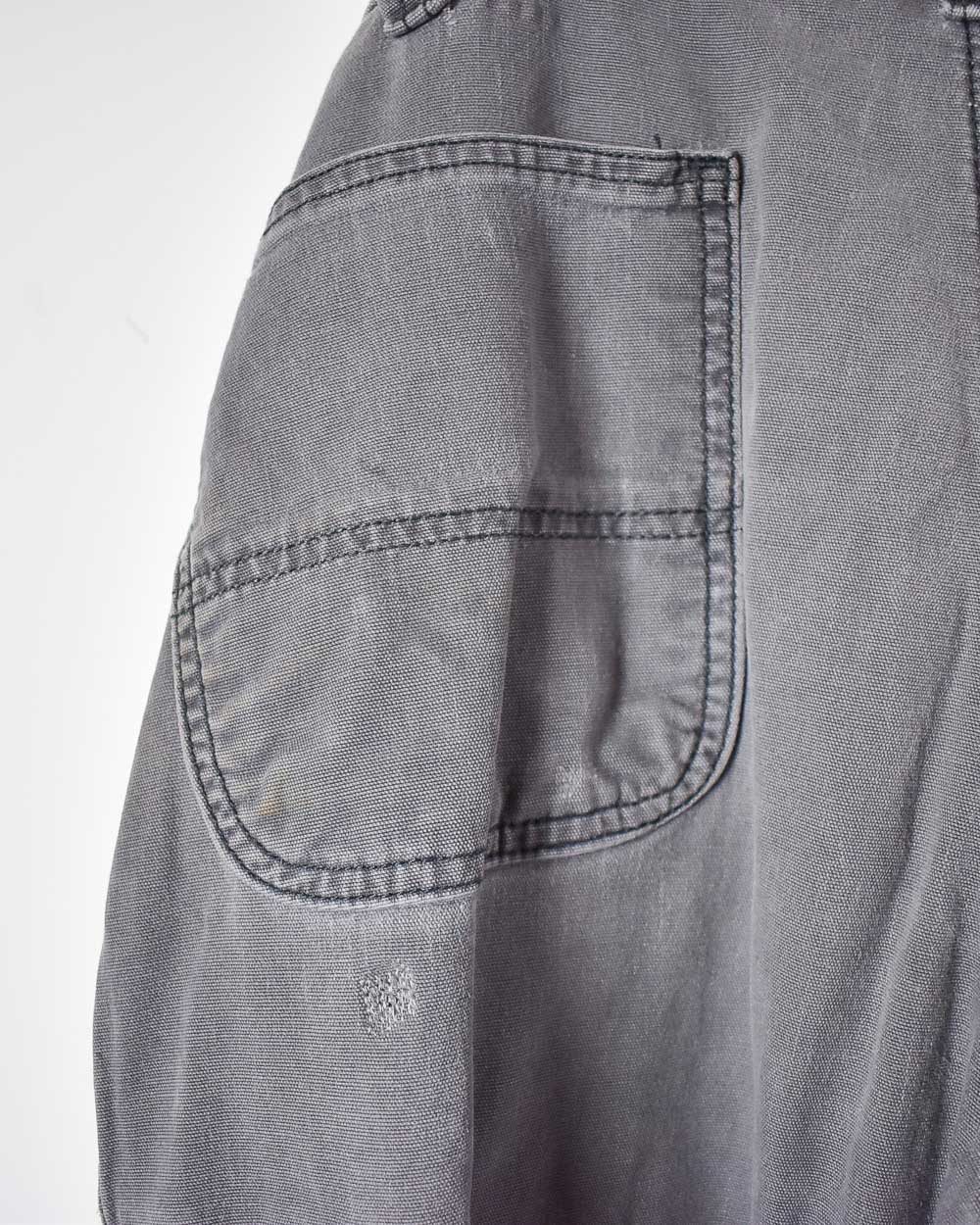 Grey Carhartt Double Knee Carpenter Jeans - W40 L30