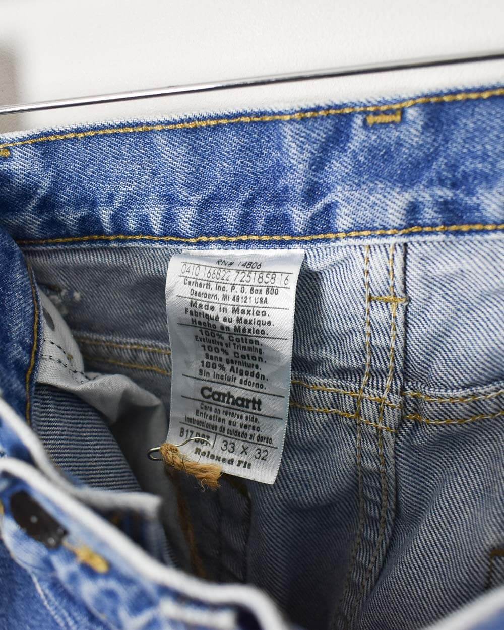 Blue Carhartt Jeans - W34 L32