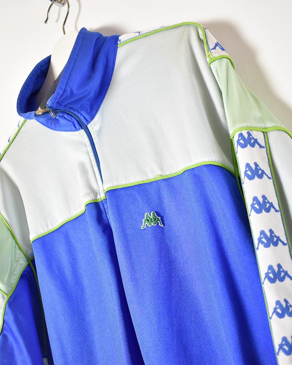 Blue Kappa Tracksuit Top - Large