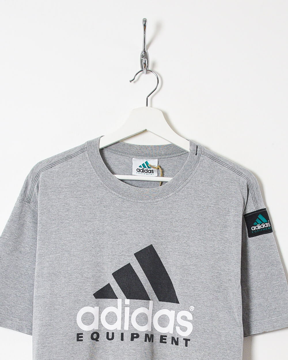 Stone Adidas Equipment T-Shirt - Large