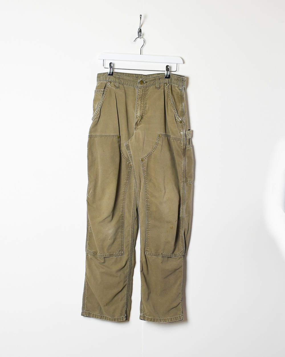 Brown Carhartt Double Knee Carpenter Jeans - W30 L30