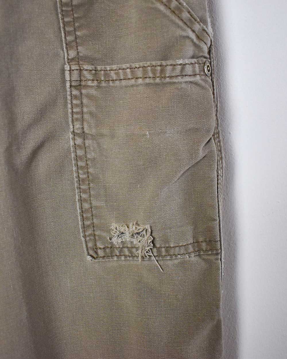 Brown Carhartt Double Knee Carpenter Jeans - W30 L30