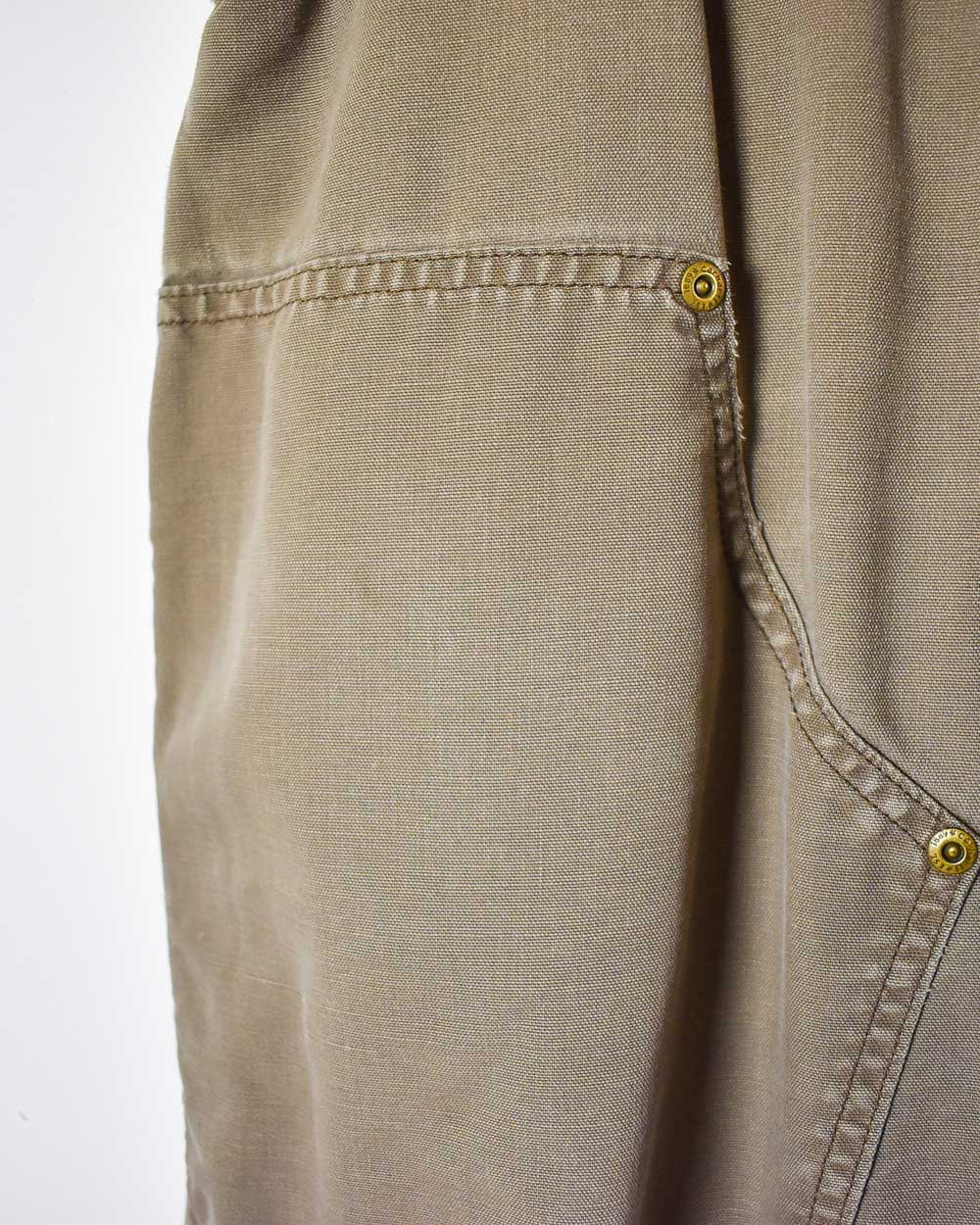 Brown Carhartt Double Knee Carpenter Jeans - W30 L30