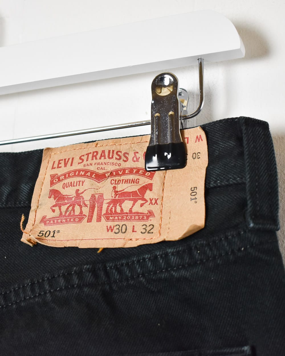 Black Levi's 501 Jeans - W30 L29