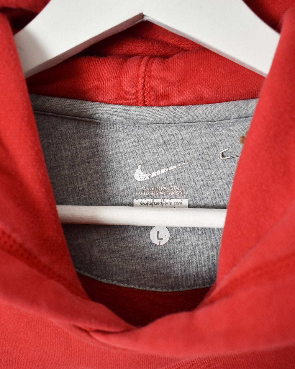 Red Nike 72 Hoodie - Large