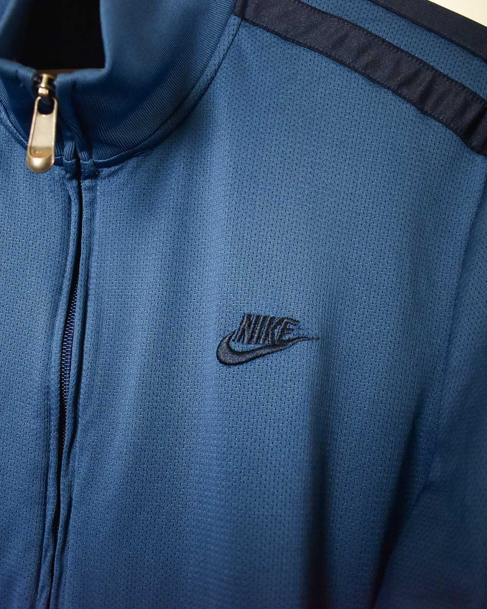 Navy Nike Tracksuit Top - Medium