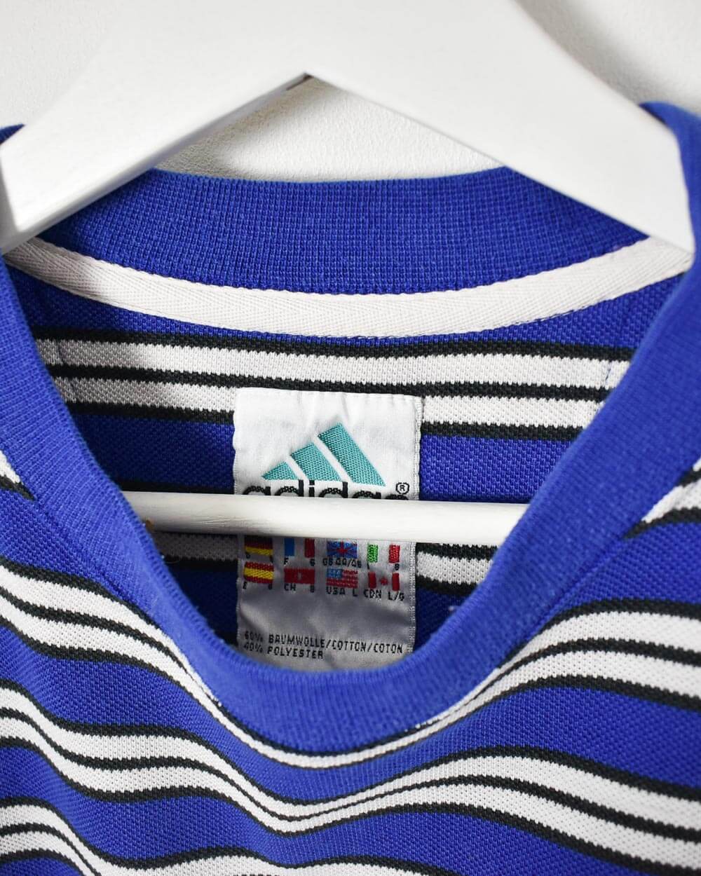 Blue Adidas Equipment T-Shirt - Large