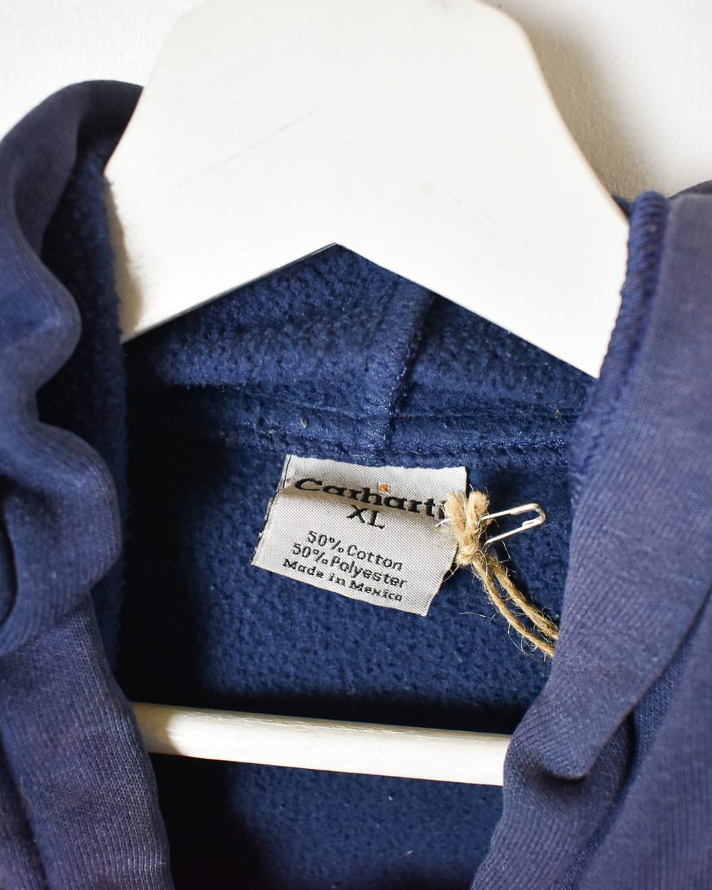 Navy Carhartt Hoodie - XX-Large