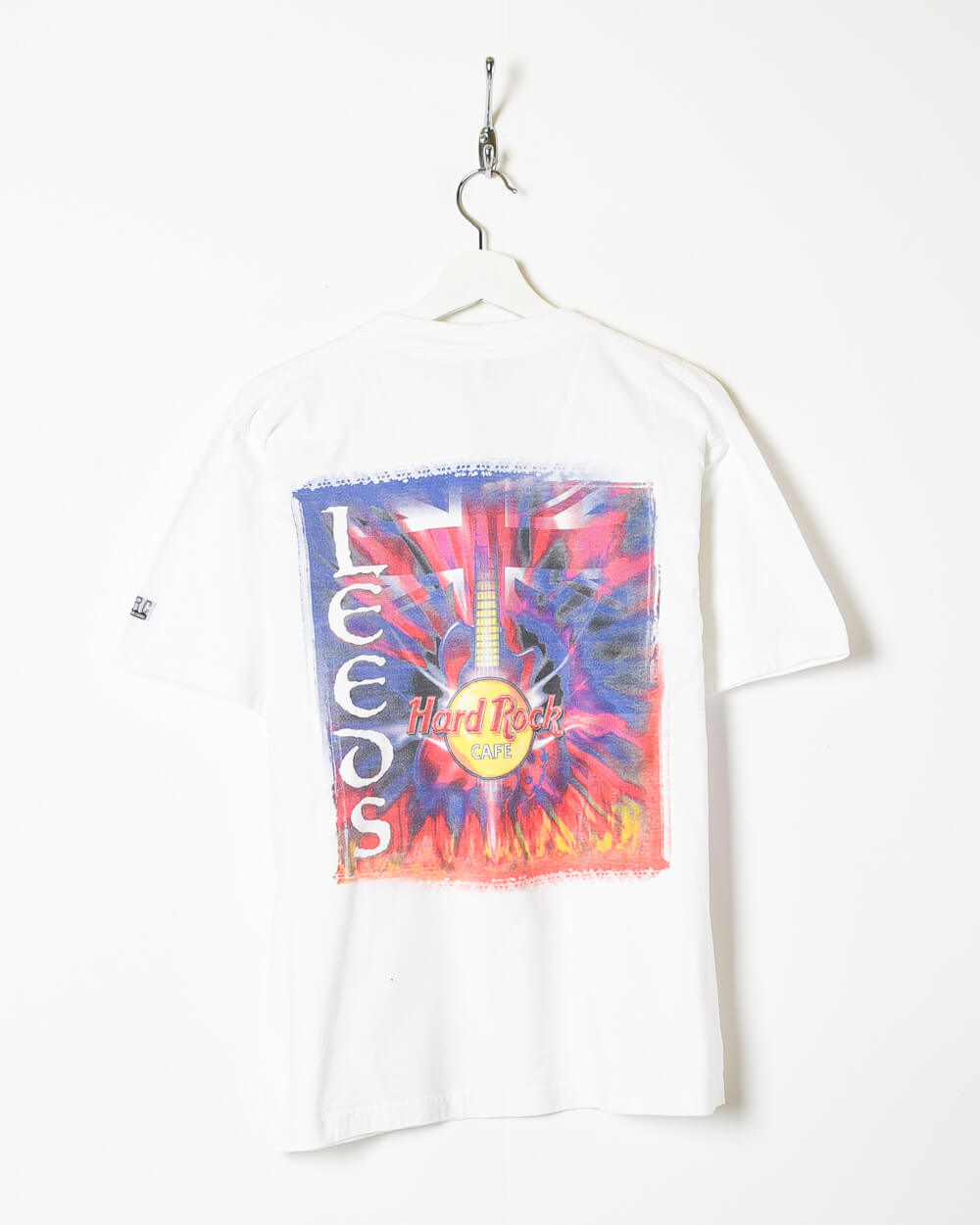White Hard Rock Cafe Leeds T-Shirt - Medium