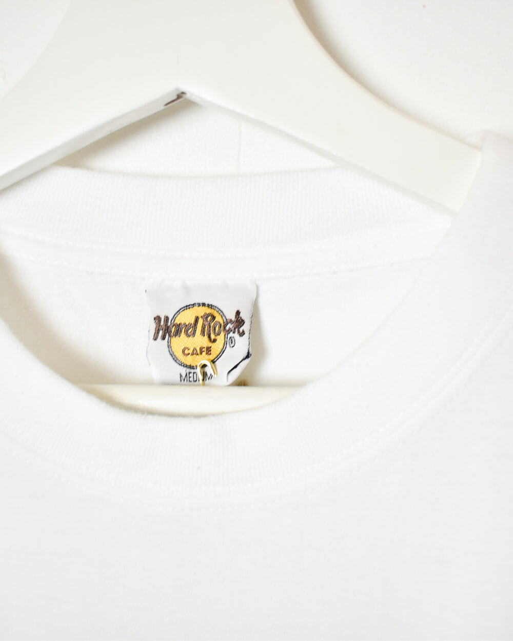 White Hard Rock Cafe Leeds T-Shirt - Medium