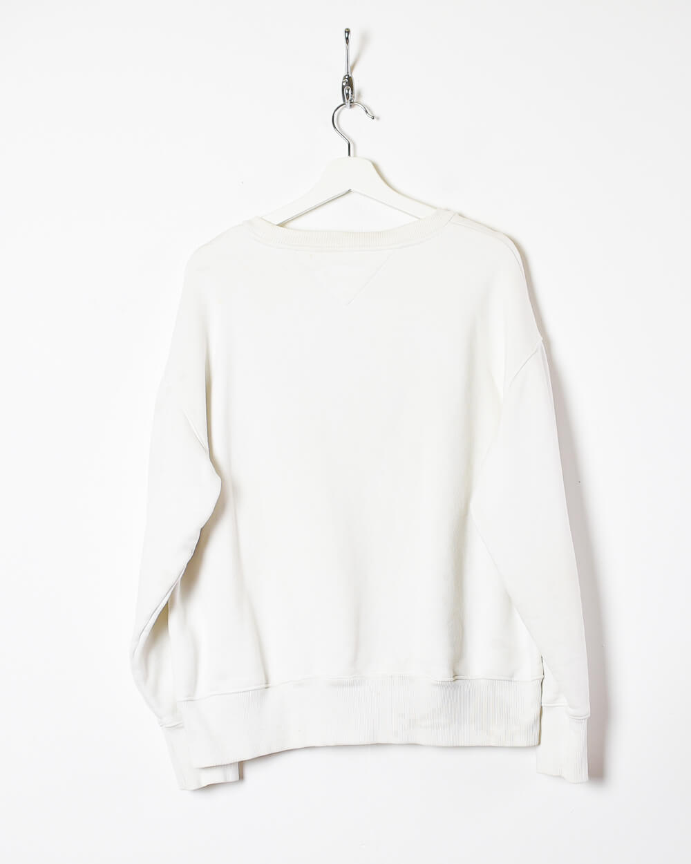 White Tommy Jeans Women's Sweatshirt - Large