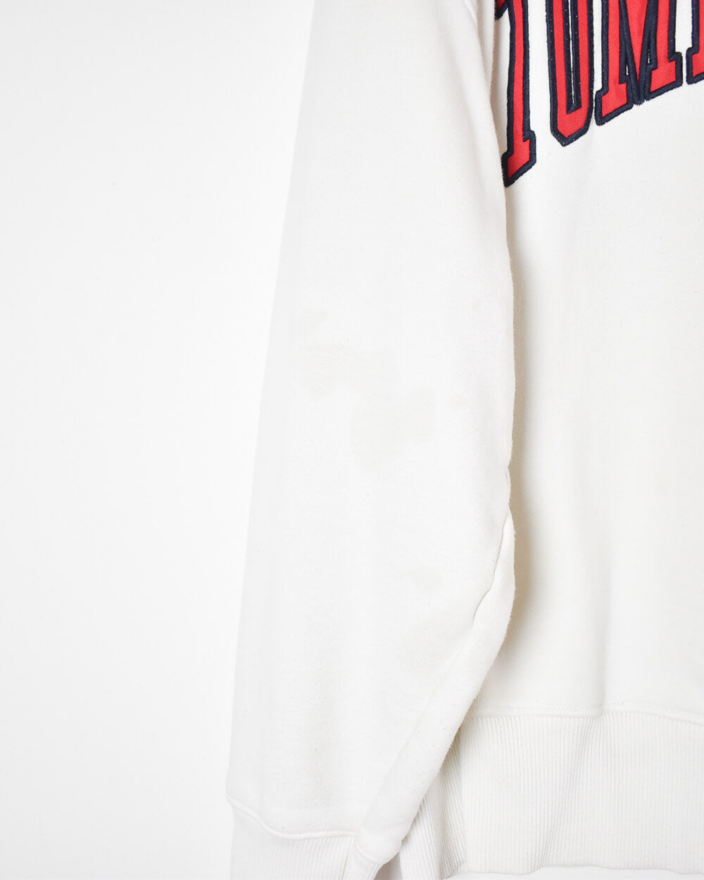 White Tommy Jeans Women's Sweatshirt - Large