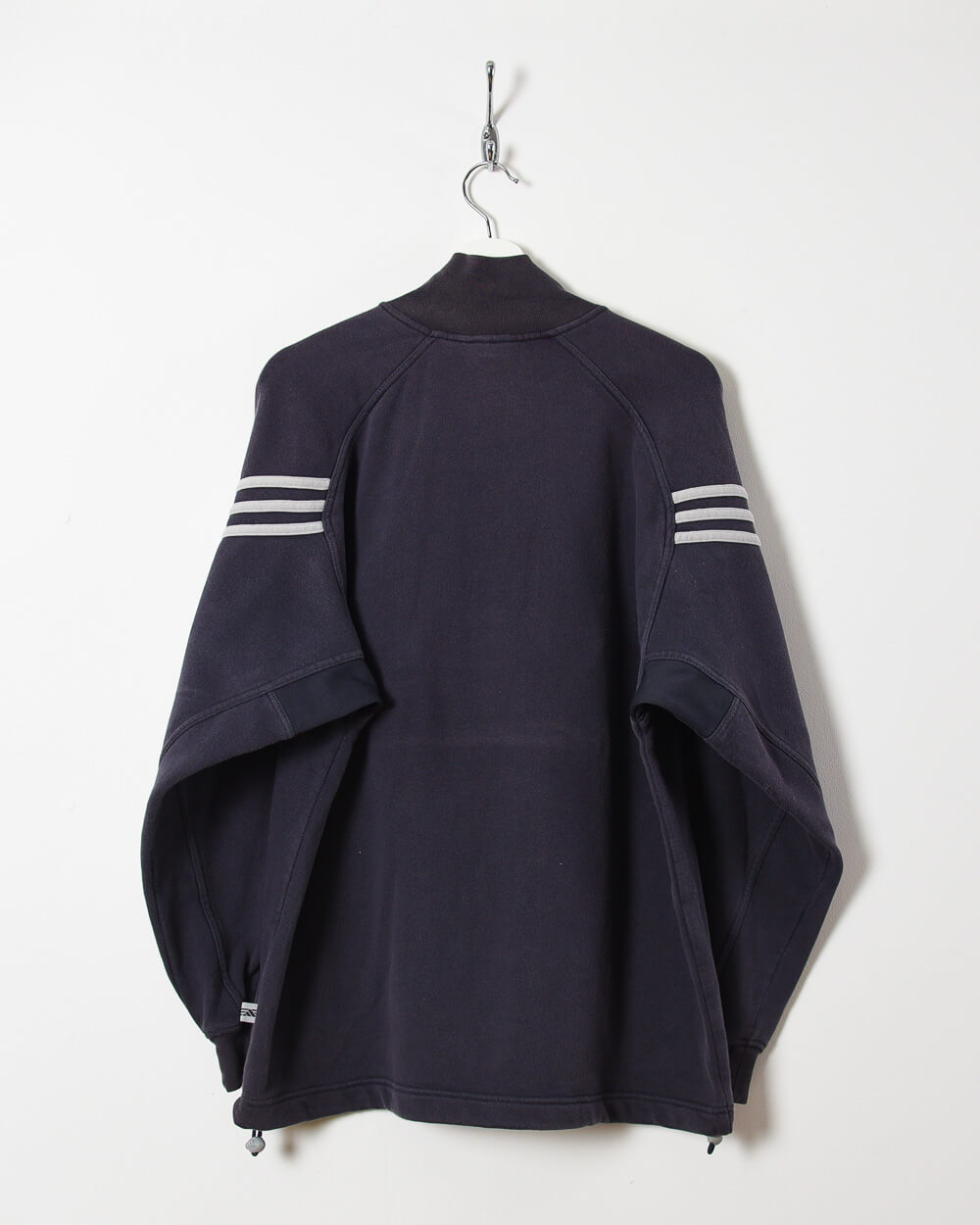 Grey Adidas 1/4 Zip Sweatshirt - Large