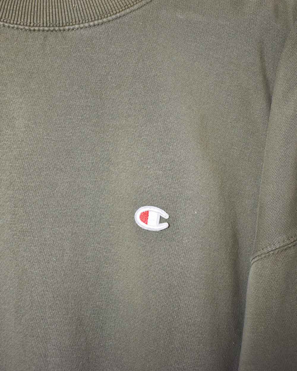 Khaki Champion Sweatshirt - X-Large