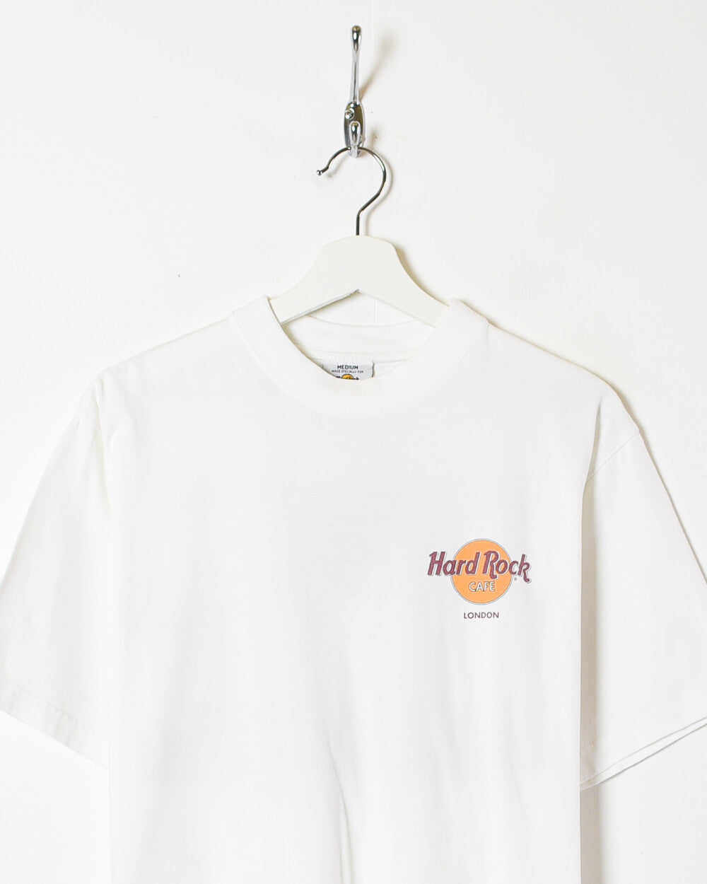 White Hard Rock Cafe London T-Shirt - Medium