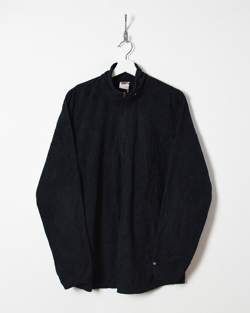 Black Nike 1/4 Zip Fleece - Large