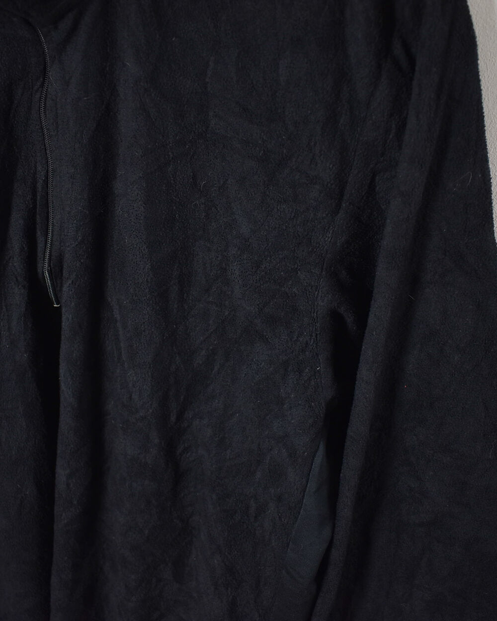 Black Nike 1/4 Zip Fleece - Large