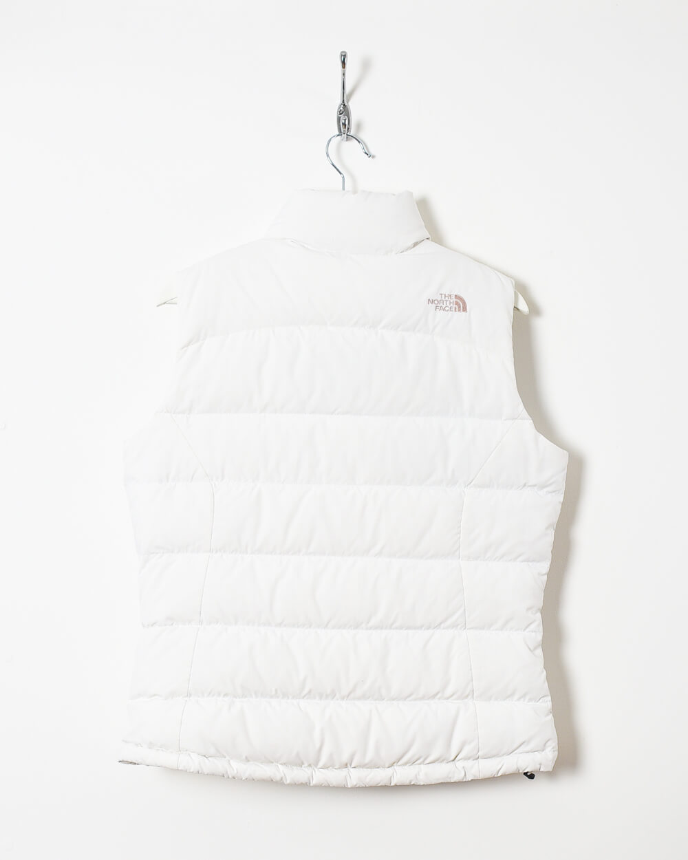 White The North Face Women's 700 Down Gilet - Medium