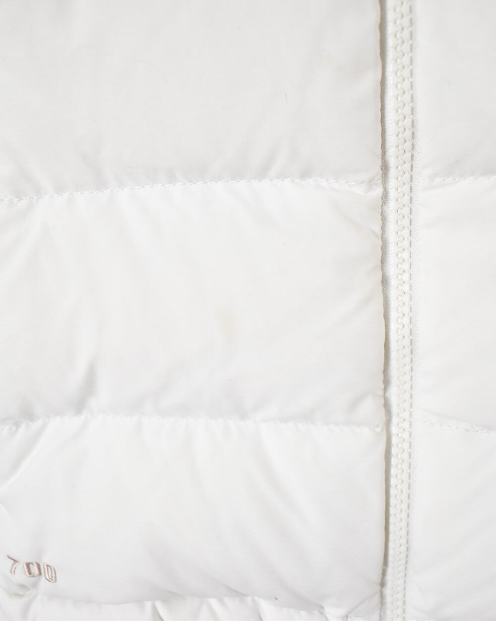 White The North Face Women's 700 Down Gilet - Medium