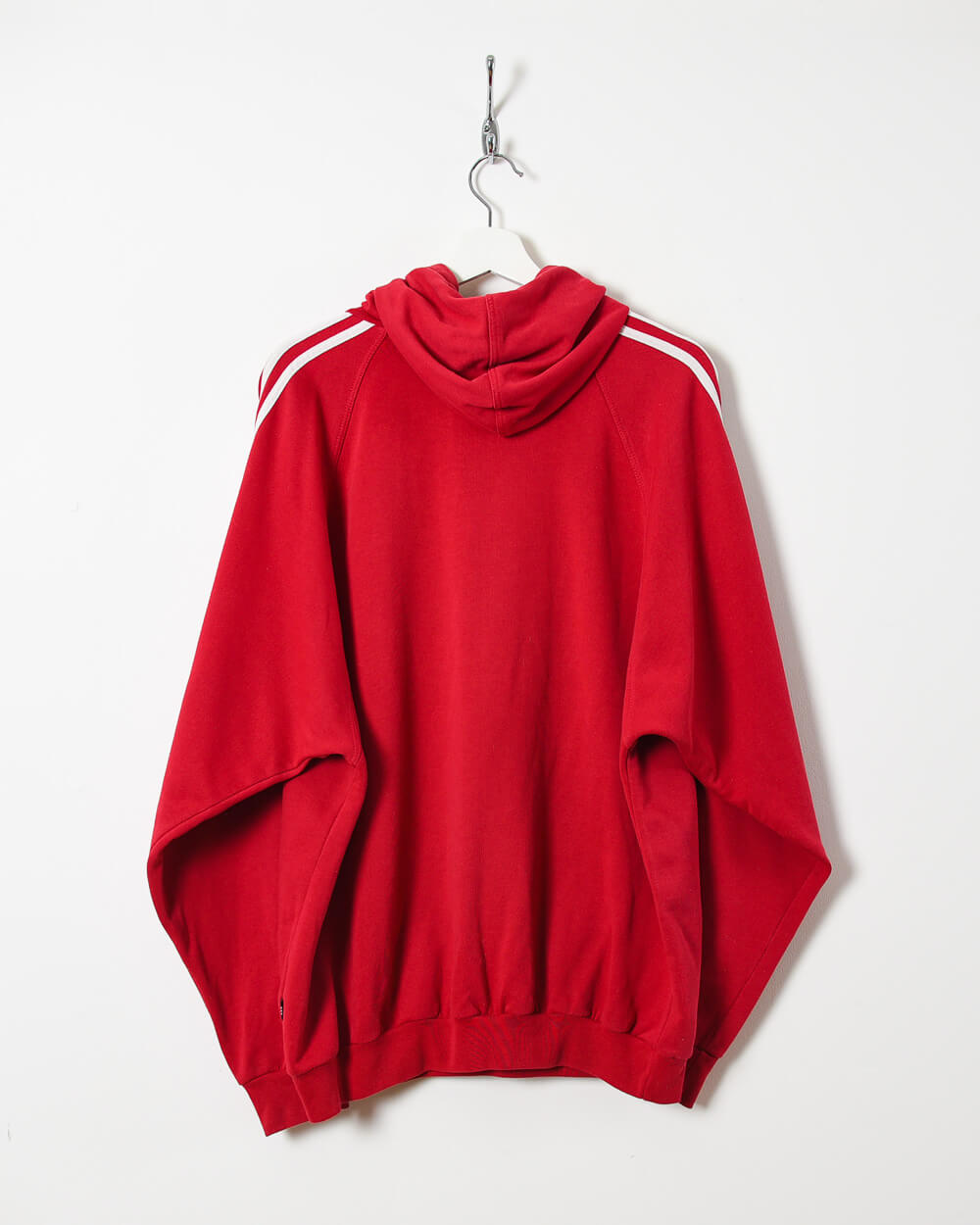 Red Adidas Hoodie - Large