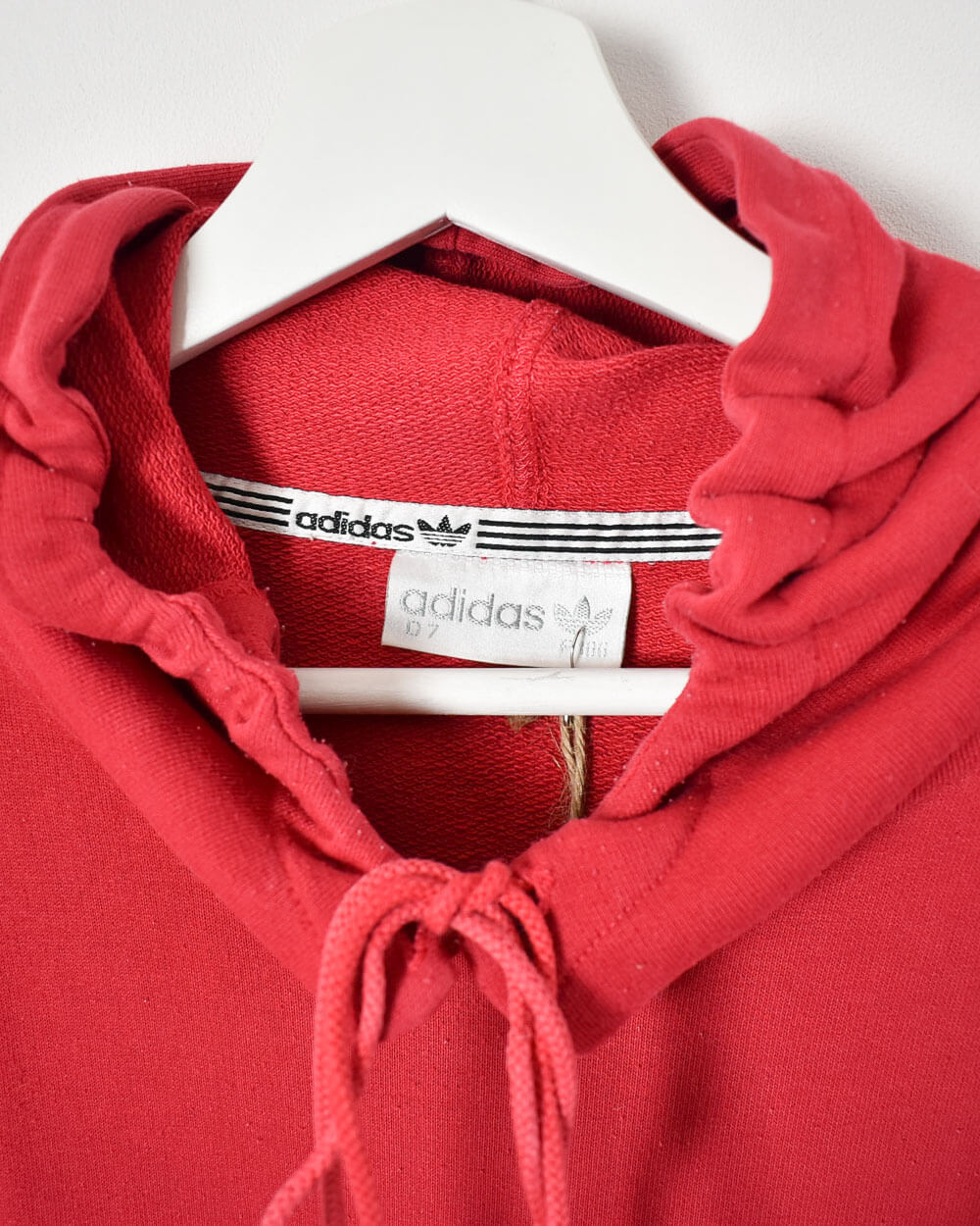 Red Adidas Hoodie - Large