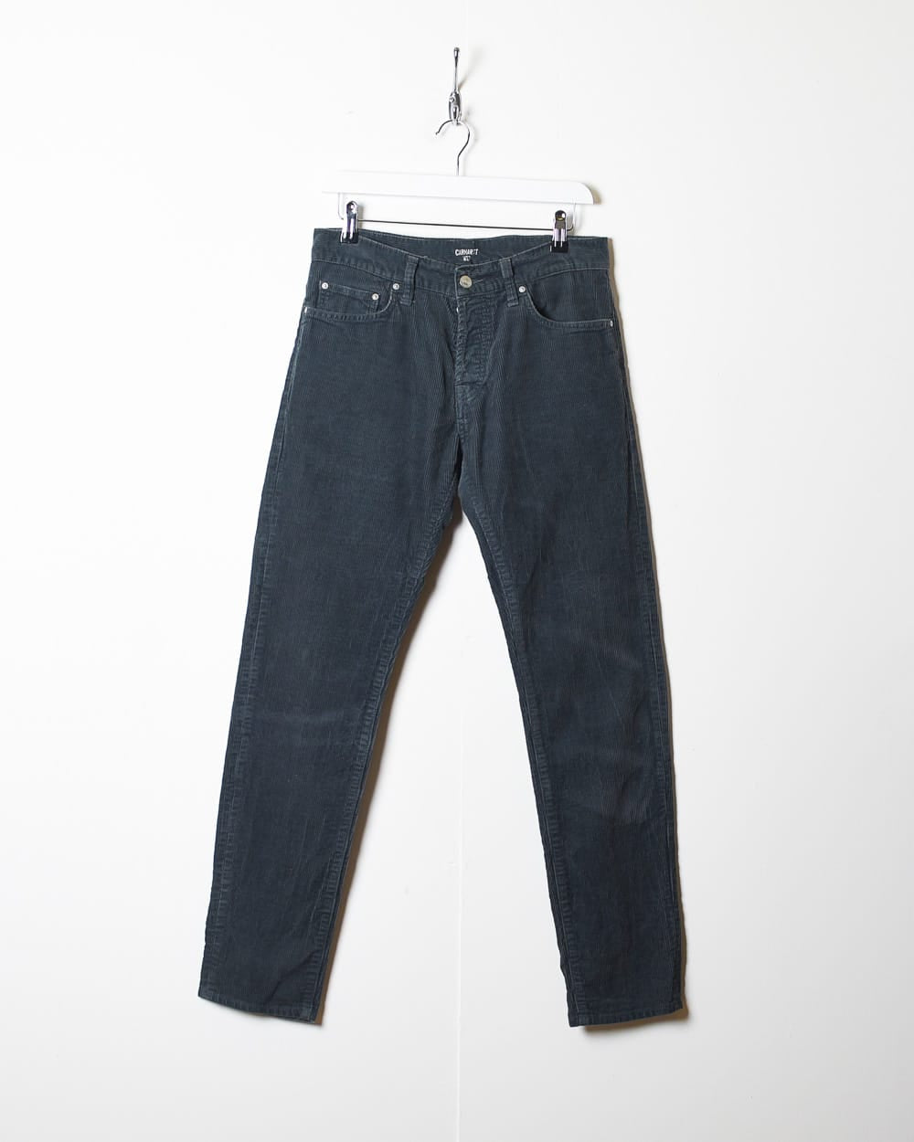 Black Carhartt WIP Corduroy Jeans - W31 L32