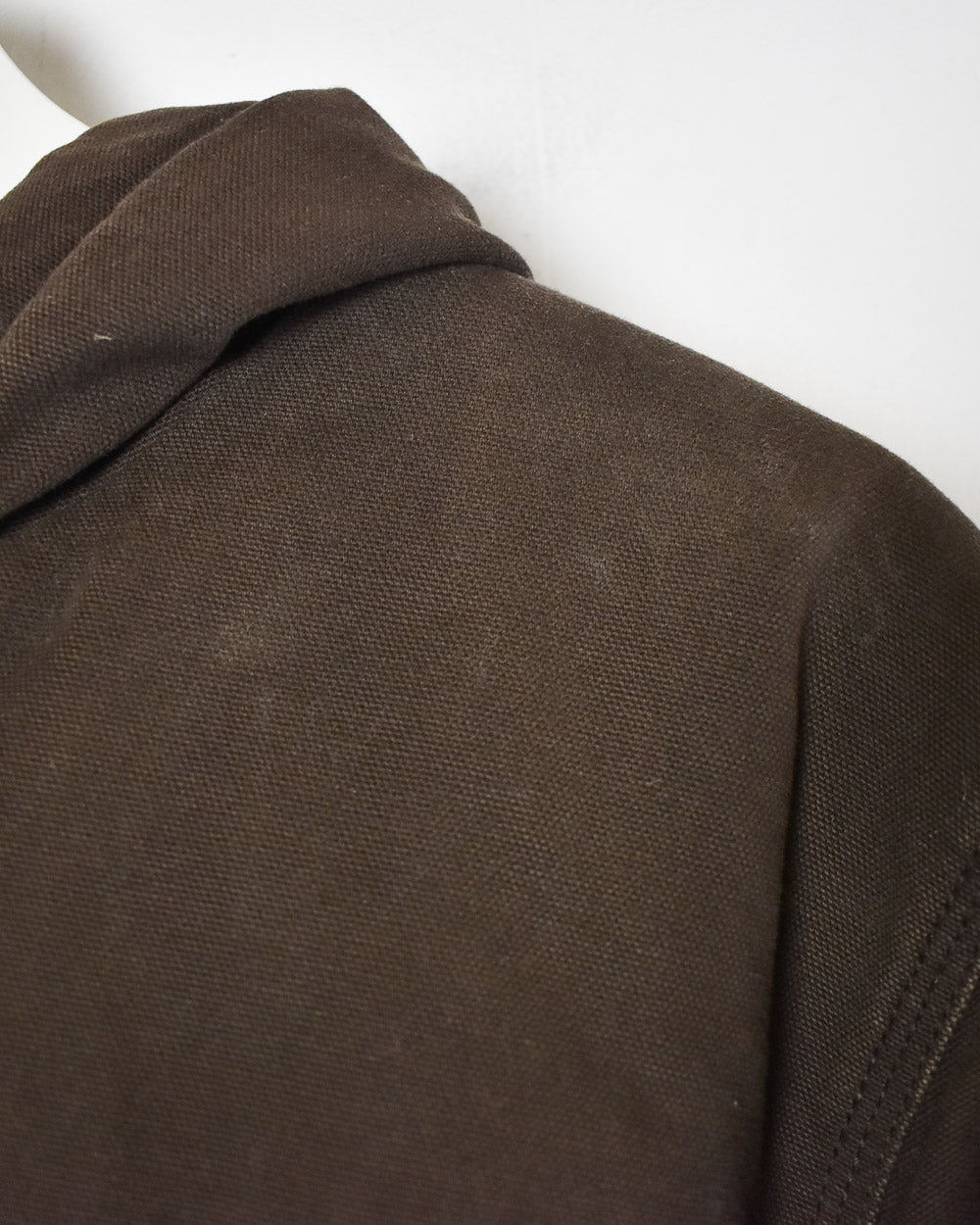 Brown Carhartt Workwear Hooded Detroit Jacket - Small Women's
