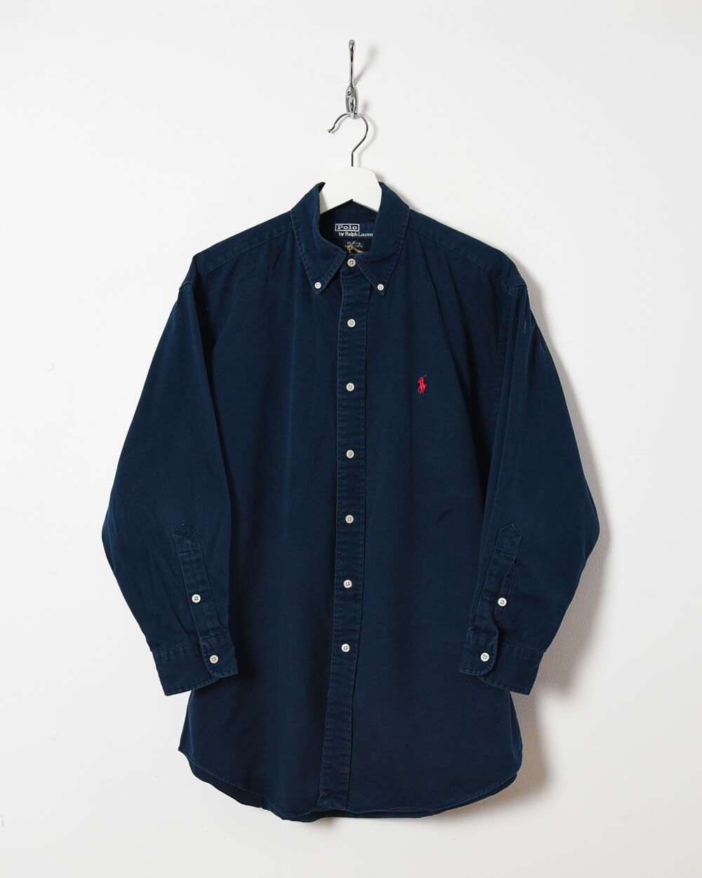 Navy Ralph Lauren Shirt - Large