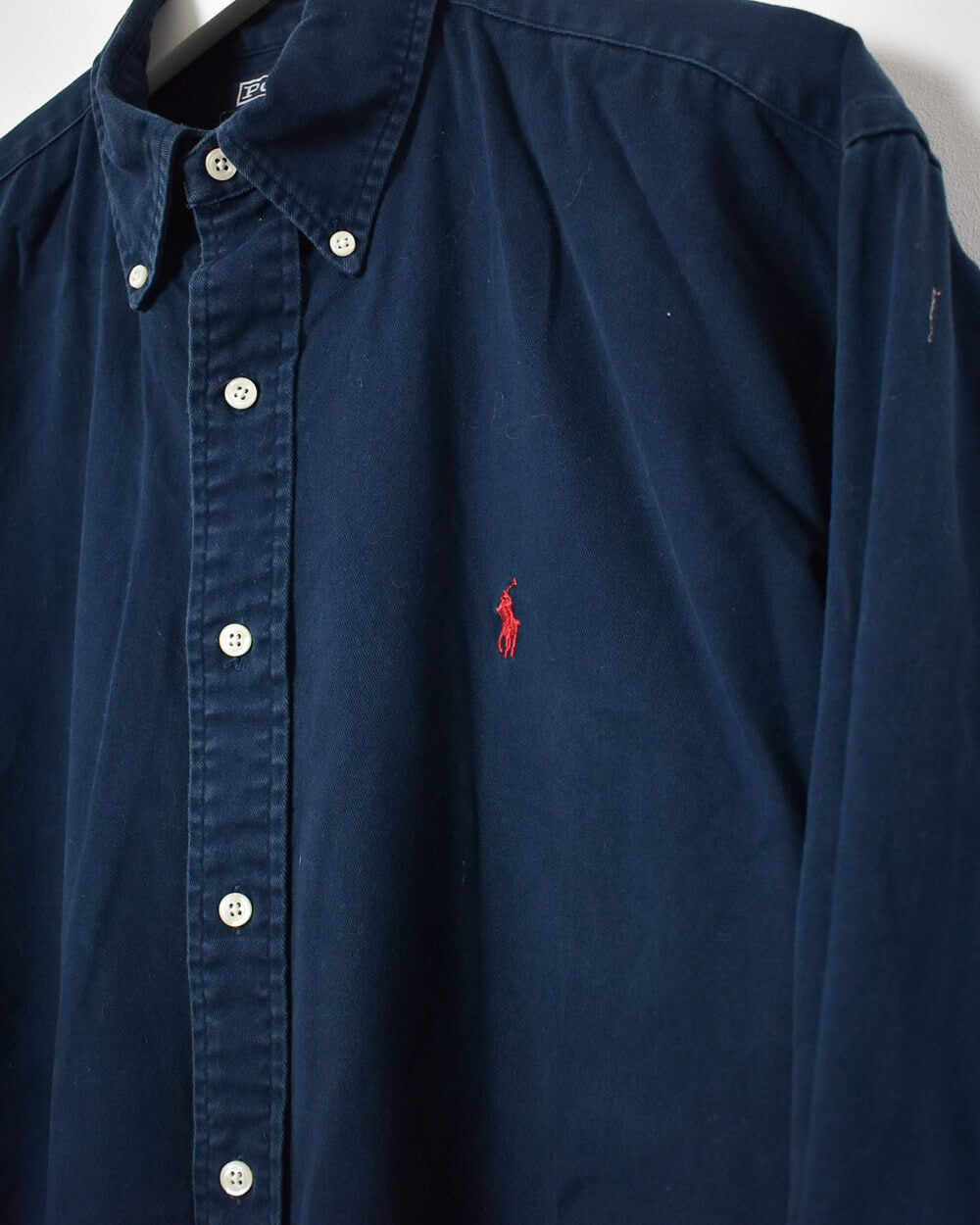 Navy Ralph Lauren Shirt - Large