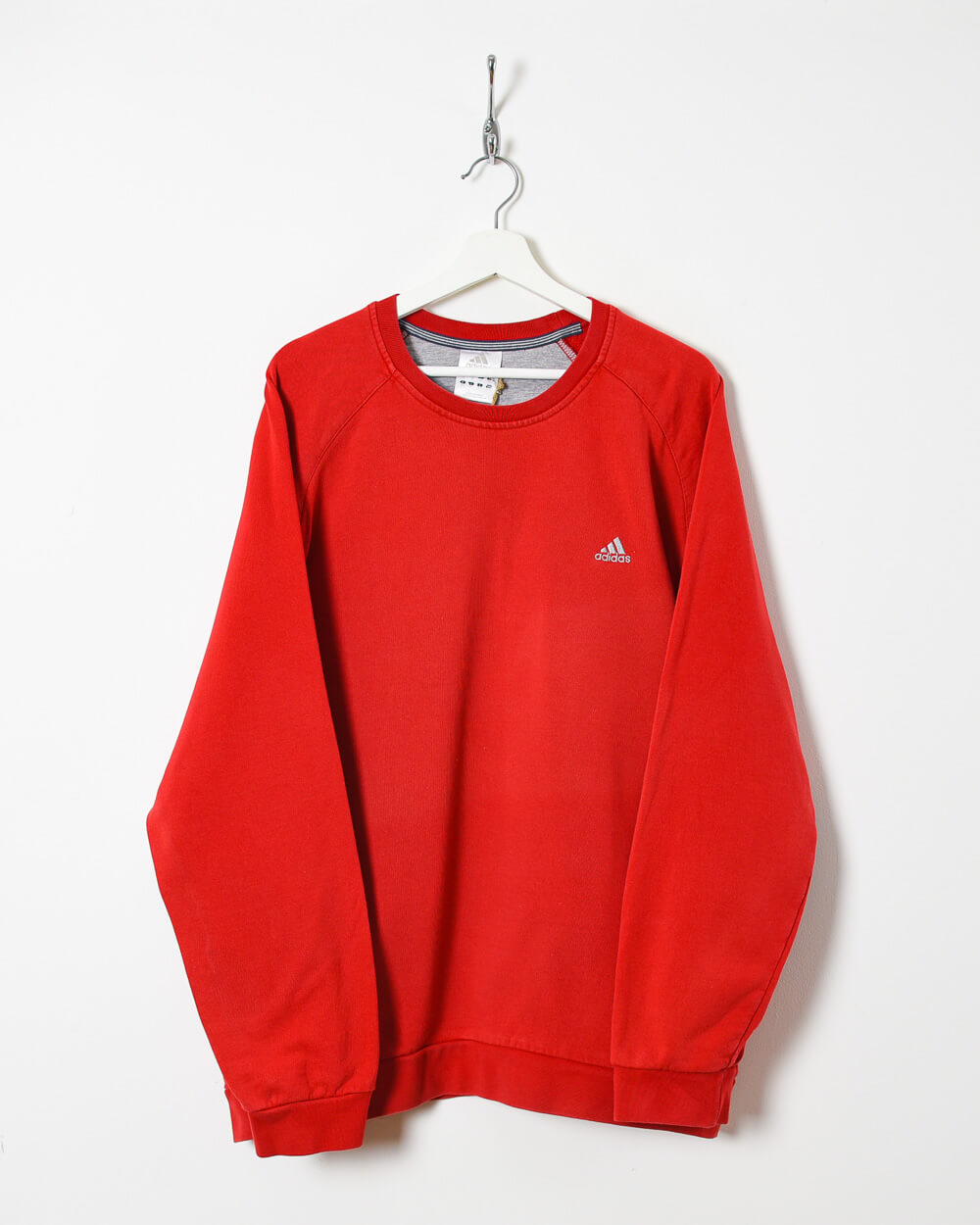 Red Adidas Sweatshirt - X-Large