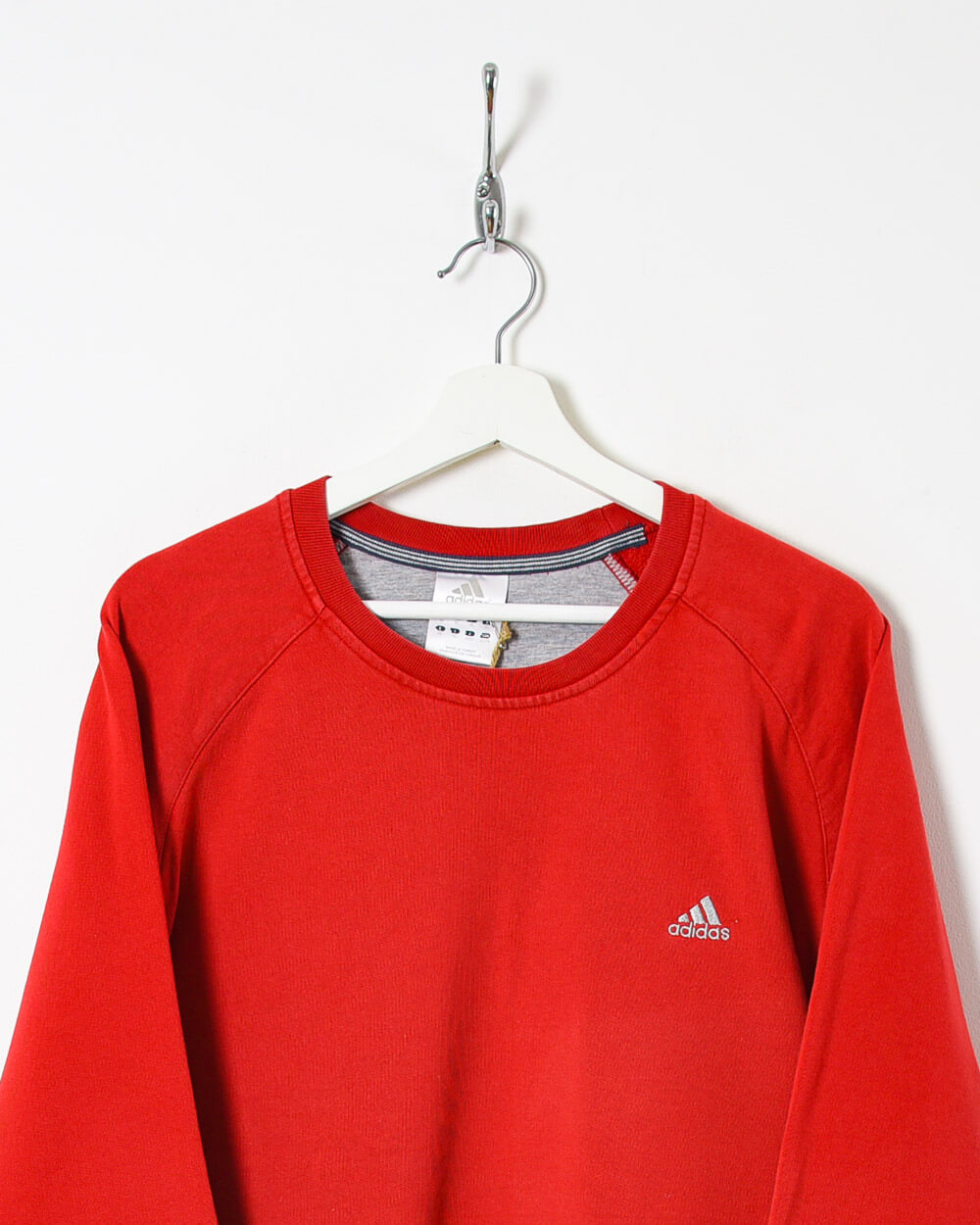 Red Adidas Sweatshirt - X-Large